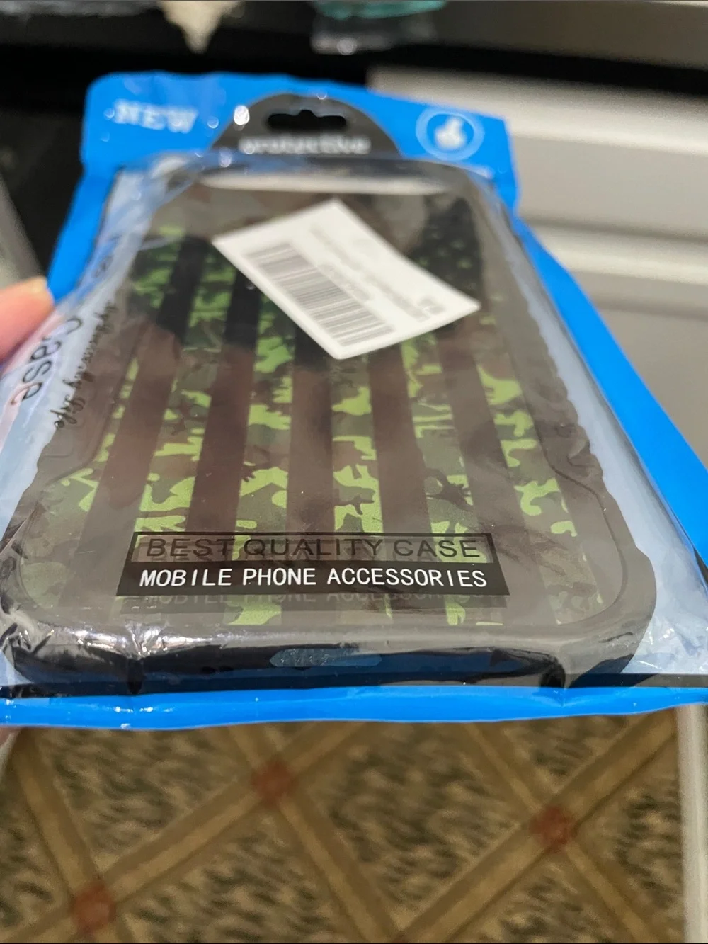 Protective Green Camo Flag IPhone 17 Air Case - Unbranded